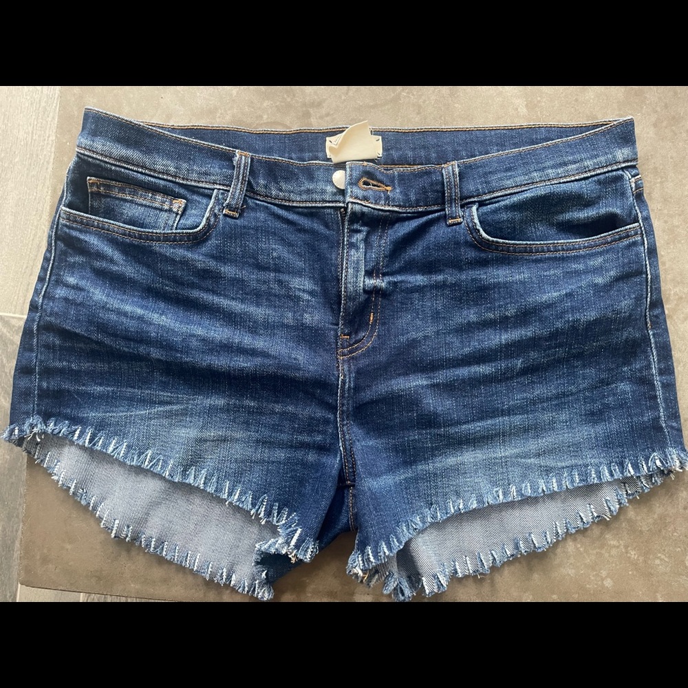 l'agence women denim short